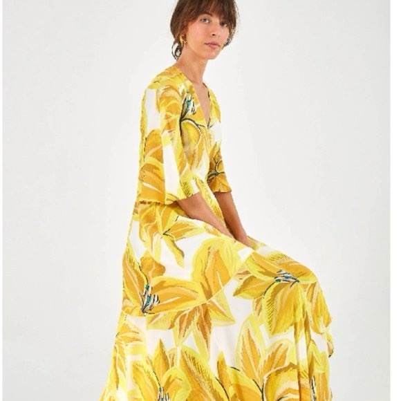FARM Rio Dresses & Skirts - Farm Rio Azalea Wrap Dress | Size XS